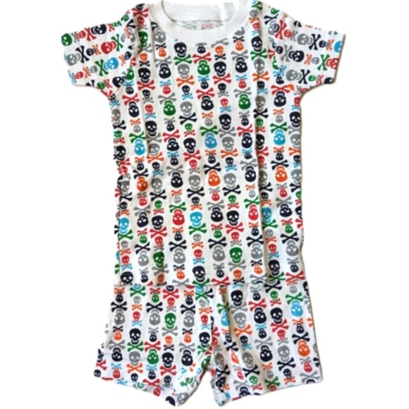 The Children's Place Toddler Boy 2PC Pajama Set Skull & Bones Sleepwear … - Picture 2 of 6